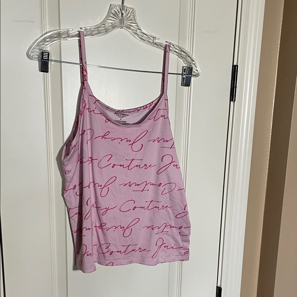 Juicy Couture Pink Script Cami